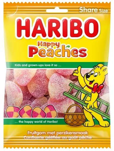 Haribo Happy Peaches 75g