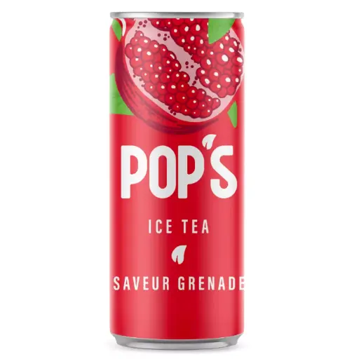 Pop's ice tea saveur grenade 330ml