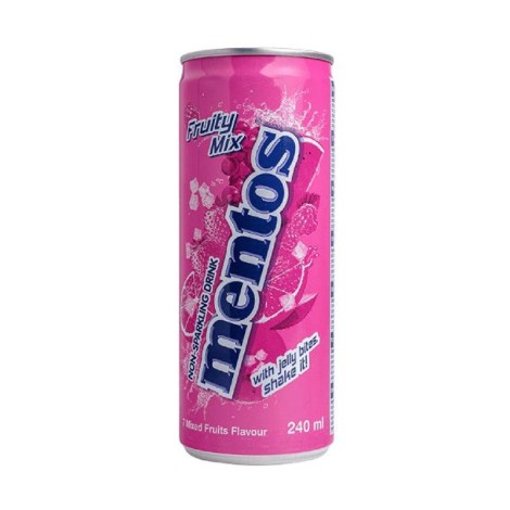 Mentos soda can fruity mix 240ml