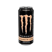Monster reserve peaches n'creme 473ml