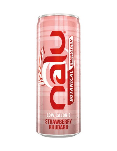 NALU BOTANICAL STRAWBERRY RHUBARB CANS 25CL