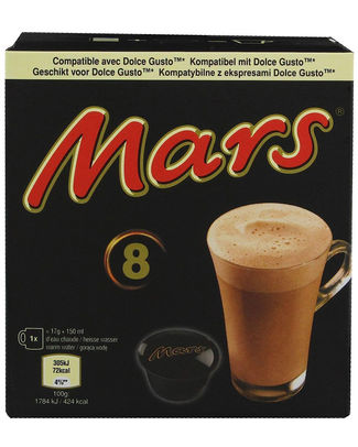 MARS HOT CHOCOLATE 8 PODS 120GR