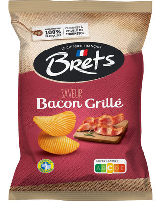 BRET S CHIPS SAVEUR BACON GRILLE 125GR