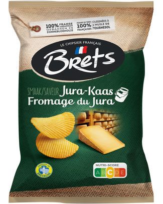 BRET S CHIPS AU FROMAGE DU JURA 125GR
