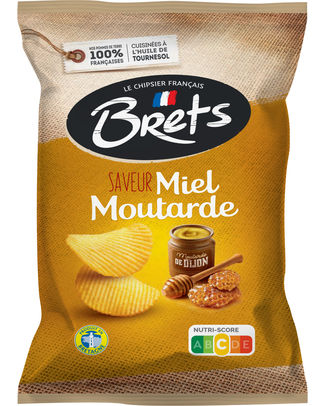 BRET S CHIPS SAVEUR MIEL MOUTARDE 125GR