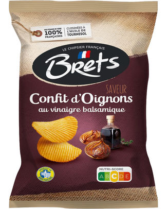 BRET S CHIPS SAVEUR CONFIT D OIGNONS BAlSAMICO 125GR