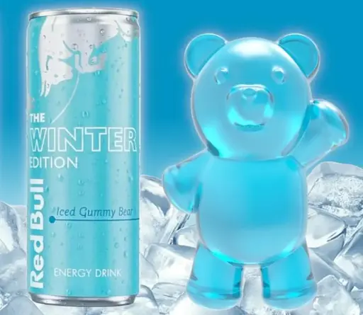 Red bull winter edition iced gummy bear 250ml