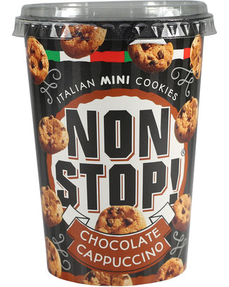 Non stop cookies chocolat cappucino 125g