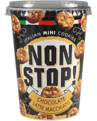 Non stop cookies chocolat macchiato 125g