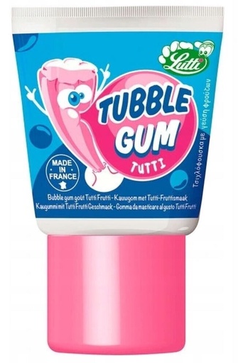 lutti tubble gum tutti frutti 35g