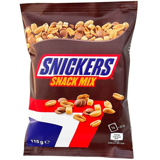 Snickers snack mix 115g