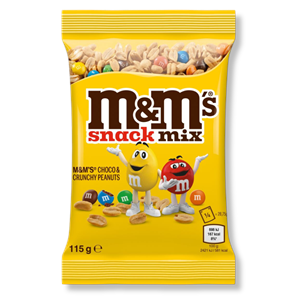 M&M'S choco & crunchy peanuts 115g