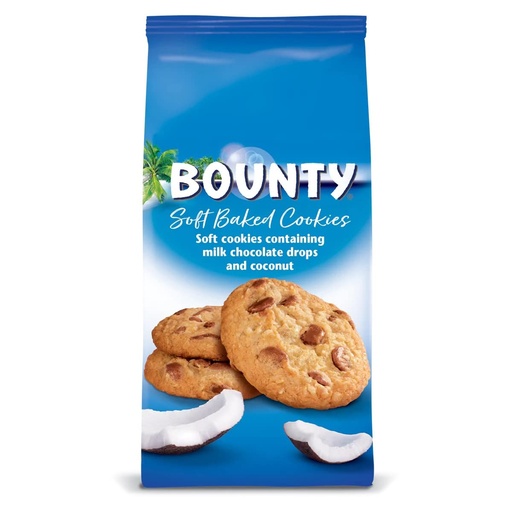 Bounty soft baked cookies 180g