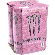 Monster - Ultra Strawberry Dreams zero sugar  (x24)