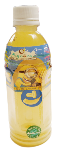 Minions Jus de Banane avec Nata de Coco 350ml