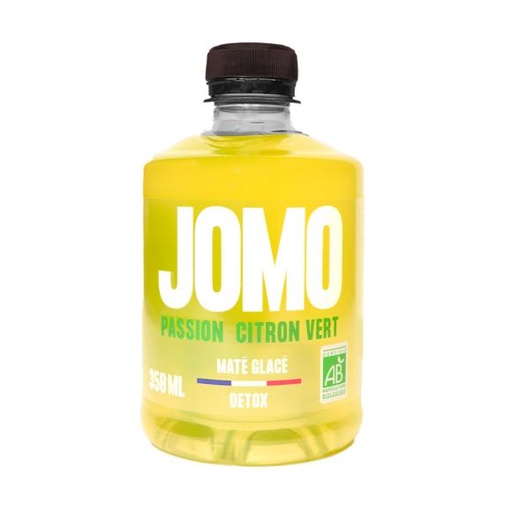 JOMO - Maté Glacé Passion Citron Vert BOUTEILLE 350ML