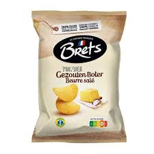 BRET S CHIPS BEURRE SALE 125GR