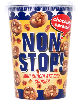 Non Stop cookies chocolat amaretto 125g 