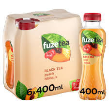 Fuze tea peach hib. 6x40cl