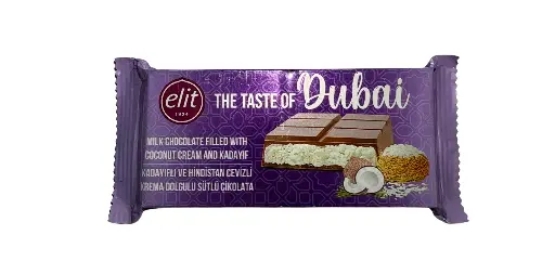 Chocolat de Dubaï Coco 90gr 