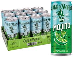  Captain morgan White mojito 12x25cl 