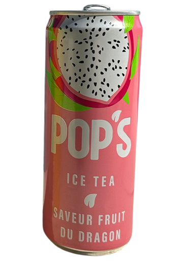Pop's Fruit du dragon 24x330ml  